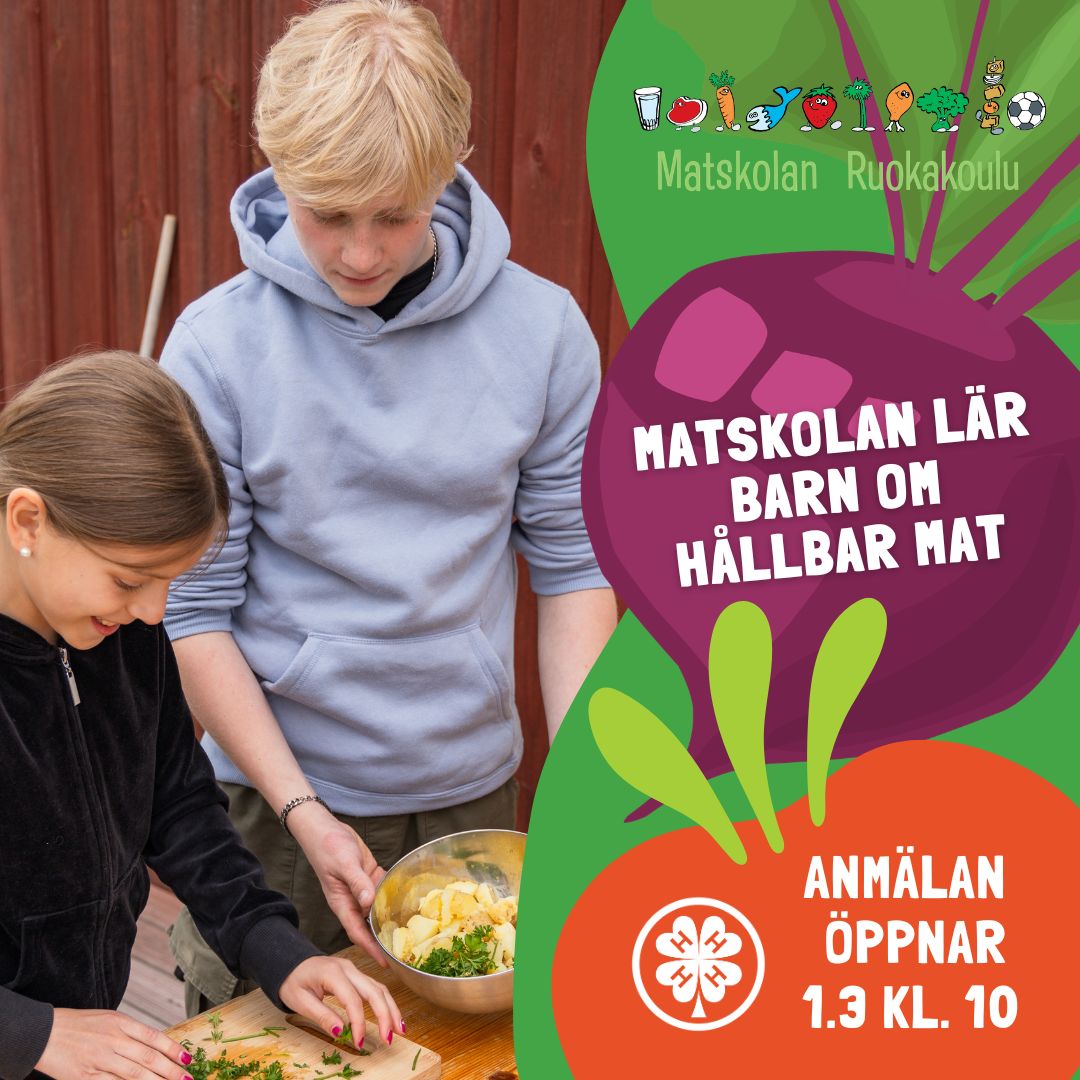 Anmälningen till Matskolan öppnar featured image